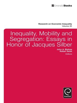 cover image of Research on Economic Inequality, Volume 20
